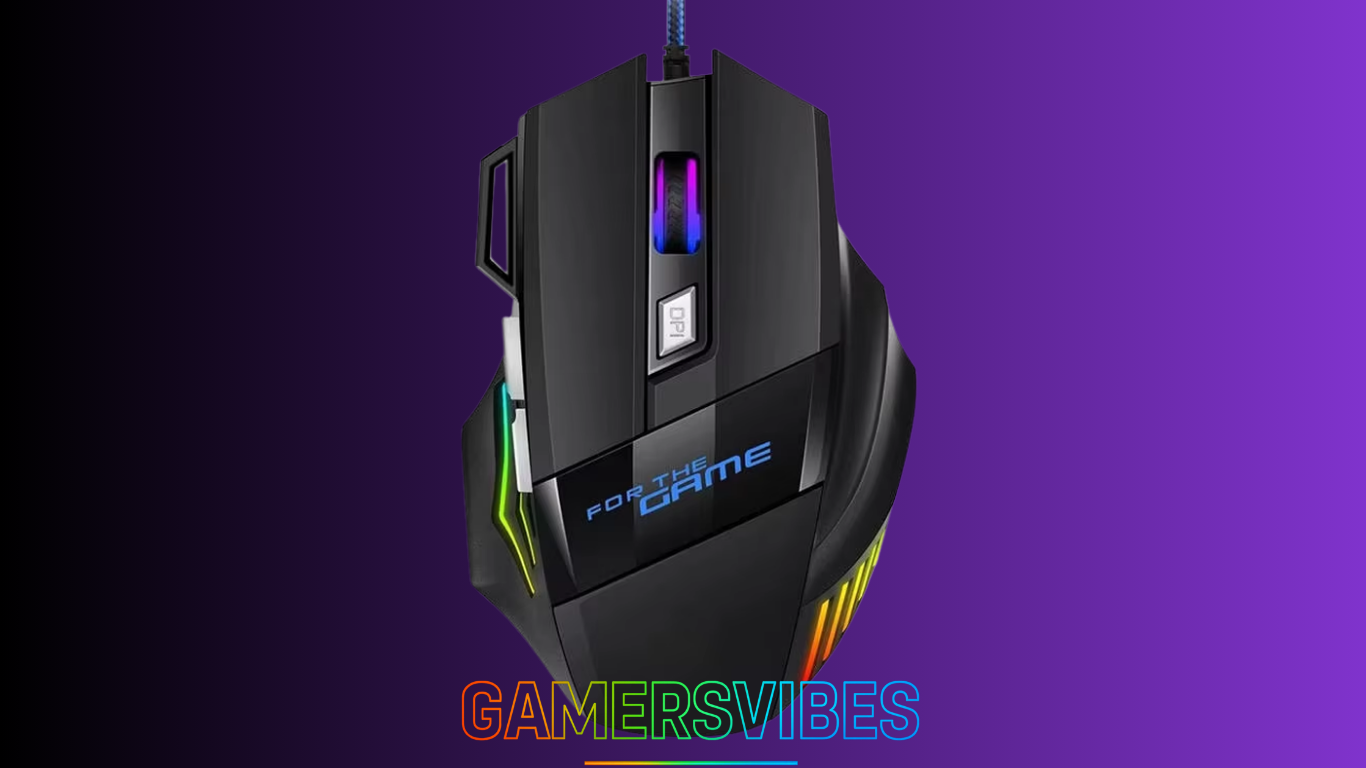 X8 Mechanical Wired Gaming Mouse 7 Keys Wired Ergonomic Mouse RGB Backlit
