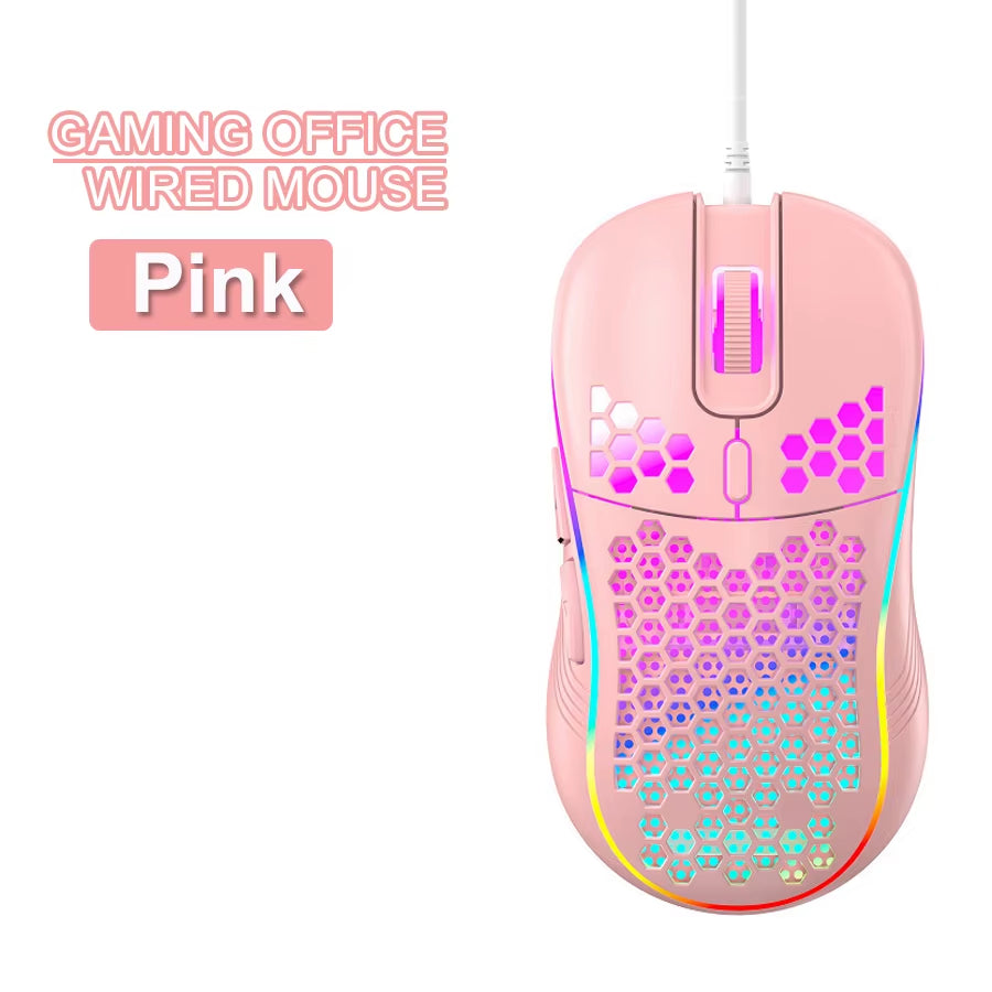 USB Wired Gaming Mouse Mechanical Mouse USB Illuminated Mouse 7200DPI Gaming Mouse