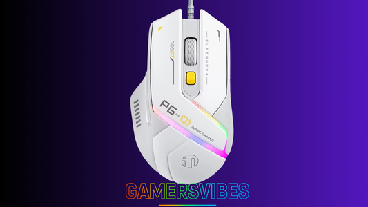 PG1 Wired Gaming Mouse RGB Lighting Effect Ergonomic Mouse
