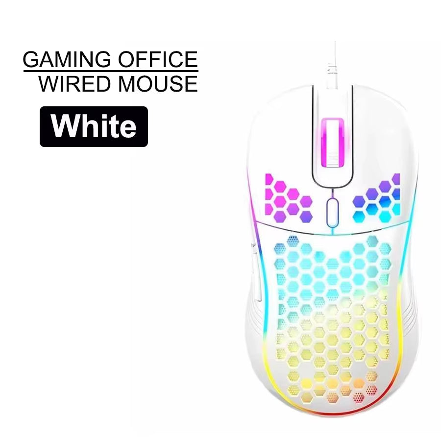 USB Wired Gaming Mouse Mechanical Mouse USB Illuminated Mouse 7200DPI Gaming Mouse